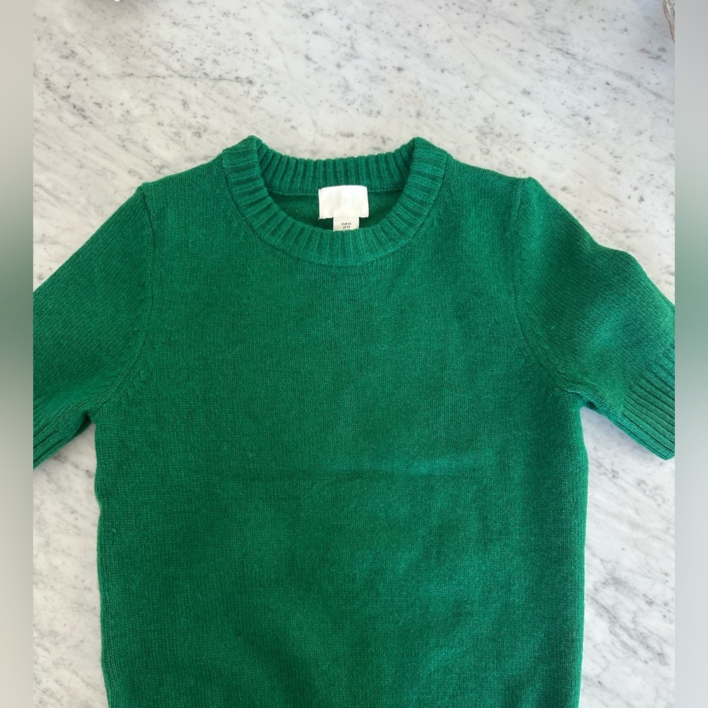 H&M Emerald Green Knit Pullover